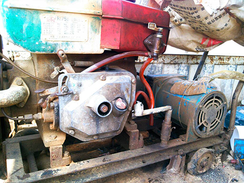 周至单杠柴油机发电机出租